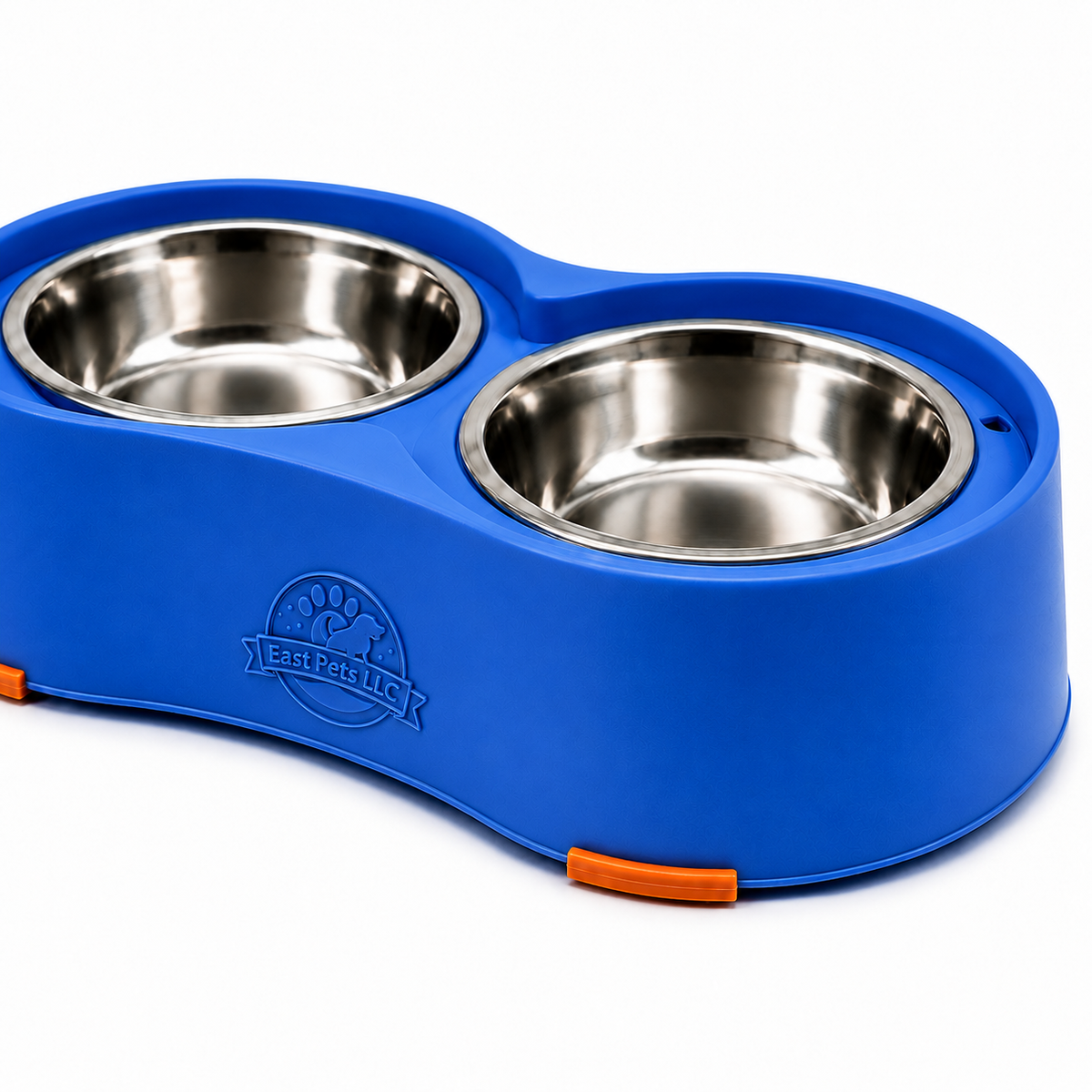 Double Stainless Steel Pet Bowl (1)