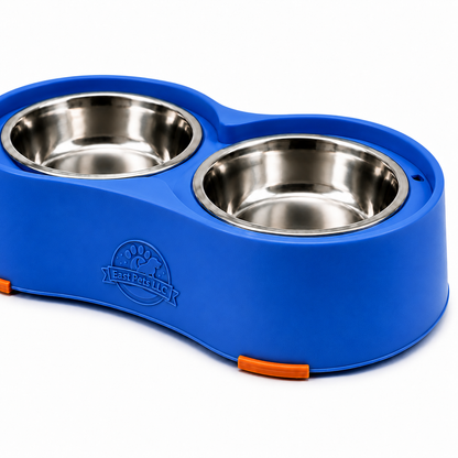 Double Stainless Steel Pet Bowl (1)