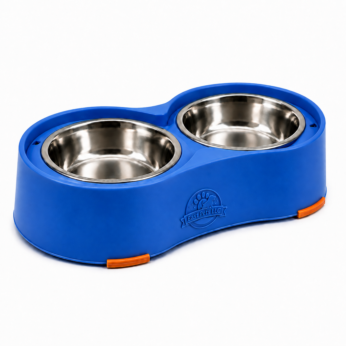 Double Stainless Steel Pet Bowl (4)